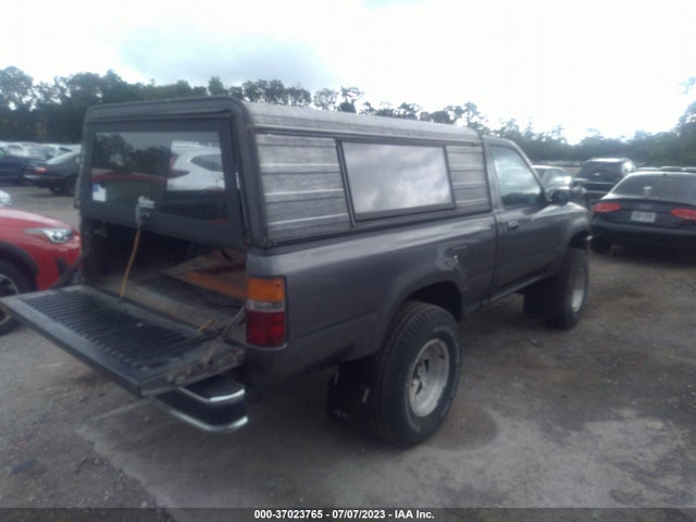 1989 TOYOTA PICKUP 1/2 TON SHT WHEELBASE DLX VIN: JT4RN01P8K7014582