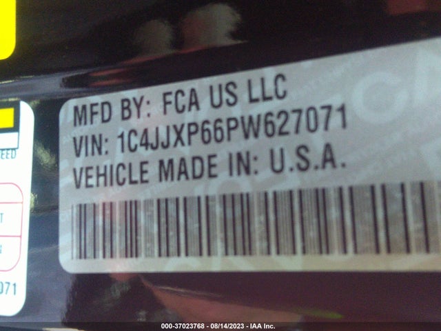 1C4JJXP66PW627071 Jeep Wrangler 4xe Sahara