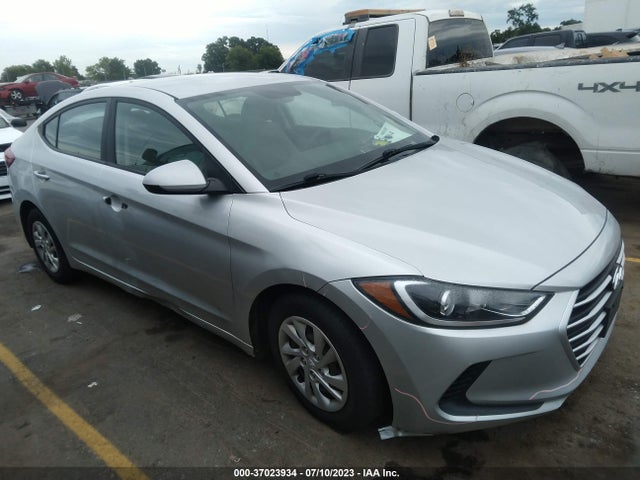 2017 HYUNDAI ELANTRA SE VIN: 5NPD74LF5HH183480