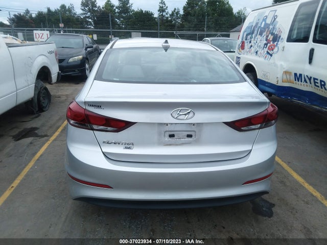 2017 HYUNDAI ELANTRA SE VIN: 5NPD74LF5HH183480