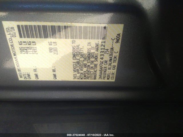 Nissan Maxima 3.5 Platinum 2016 1N4AA6AP7GC433121 Image 15