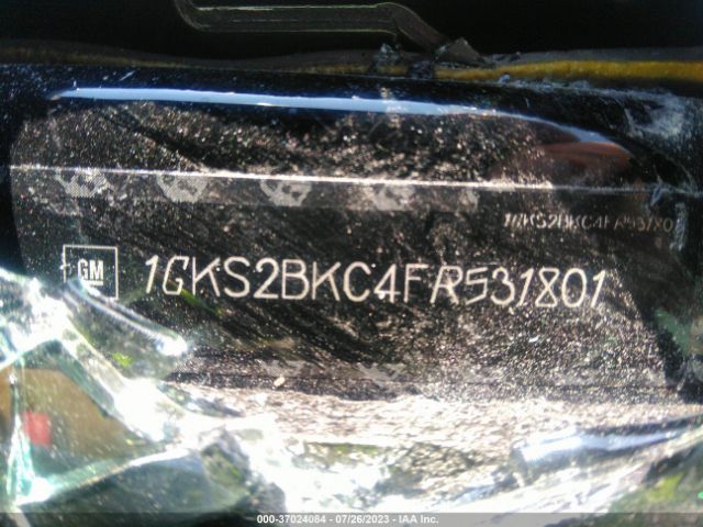 1GKS2BKC4FR531801 GMC YUKON SLT