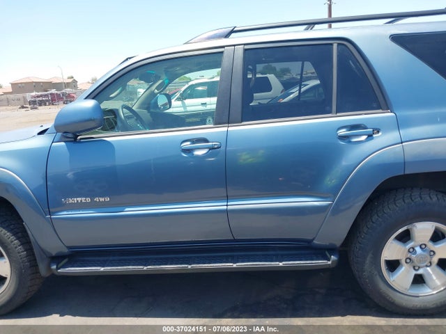2005 TOYOTA 4RUNNER LIMITED VIN: JTEBU17R058030076