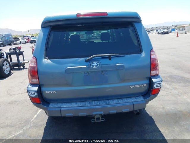 2005 TOYOTA 4RUNNER LIMITED VIN: JTEBU17R058030076