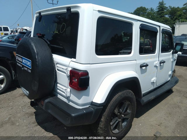 2021 JEEP WRANGLER UNLIMITED SAHARA ALTITUDE VIN: 1C4HJXEN9MW650655