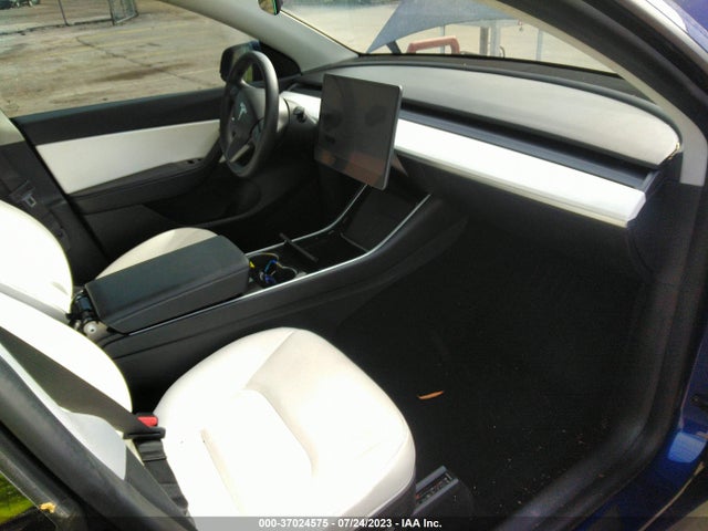 2021 TESLA MODEL Y STANDARD RANGE VIN: 5YJYGDED9MF109128