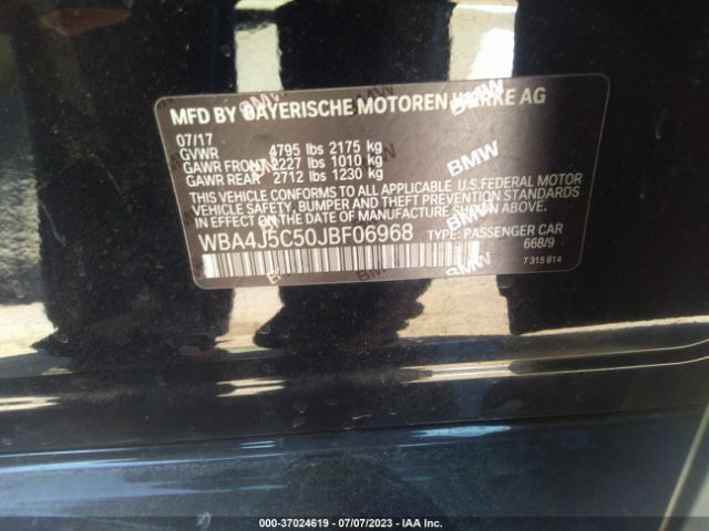 WBA4J5C50JBF06968 BMW 4 Series 440i