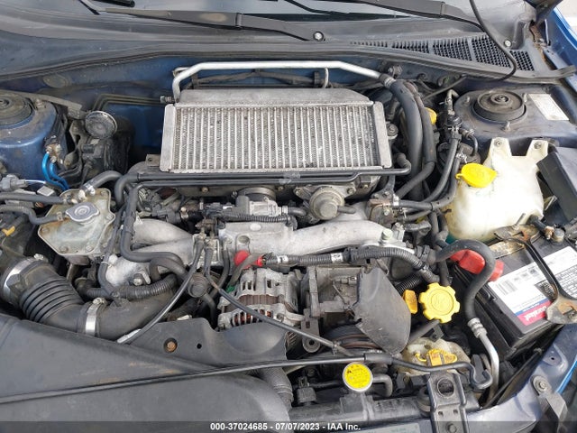 2004 SUBARU IMPREZA SEDAN WRX VIN: JF1GD29644H509575