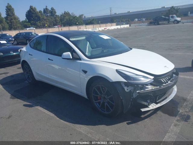 2021 Tesla Model 3 Standard Range Plus მანქანა იყიდება აუქციონზე, vin: 5YJ3E1EA3MF097370, აუქციონის ნომერი: 37024943