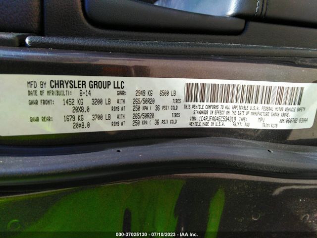 1C4RJFAG4EC534319 Jeep Grand Cherokee Altitude