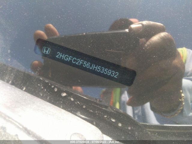 2HGFC2F56JH535932 Honda Civic Sedan Lx