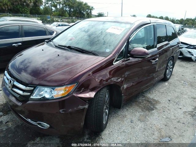 2015 HONDA ODYSSEY TOURING VIN: 5FNRL5H95FB083871