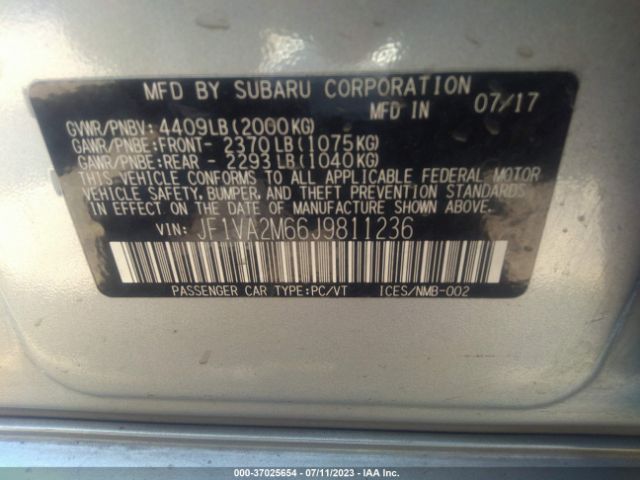 JF1VA2M66J9811236 Subaru Wrx Sti