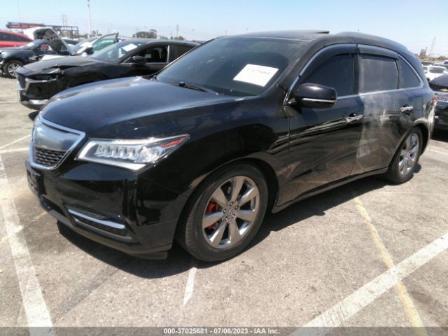 5FRYD3H8XEB017981 Acura Mdx Advance/entertainment Pkg