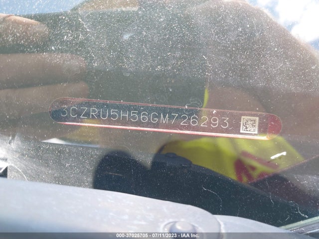 Honda HR-V EX 2016 3CZRU5H56GM726293 Image 9