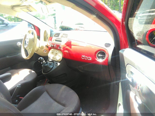 2012 FIAT 500 POP VIN: 3C3CFFAR9CT237934
