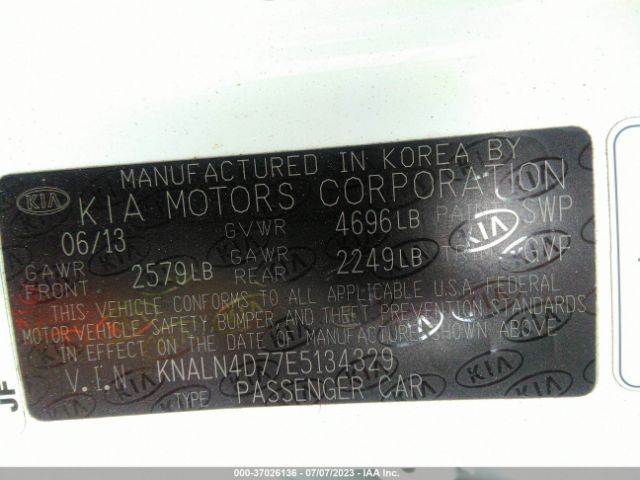 KNALN4D77E5134329 KIA Cadenza Premium