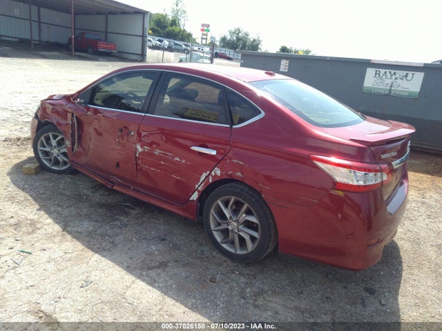 2014 NISSAN SENTRA SR VIN: 3N1AB7AP3EL621944