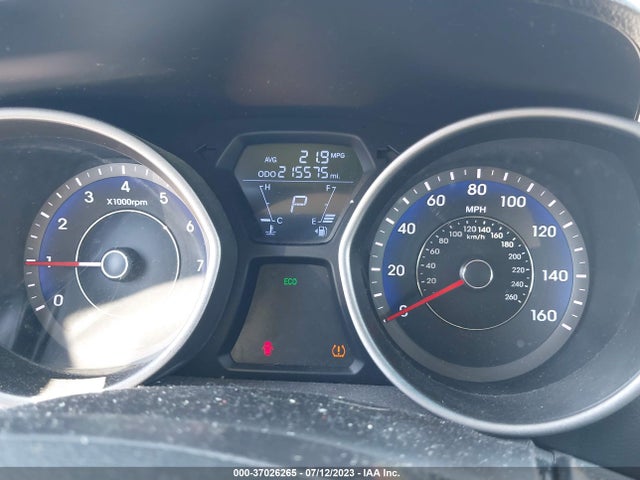 2012 HYUNDAI ELANTRA GLS PZEV VIN: KMHDH4AE0CU345467