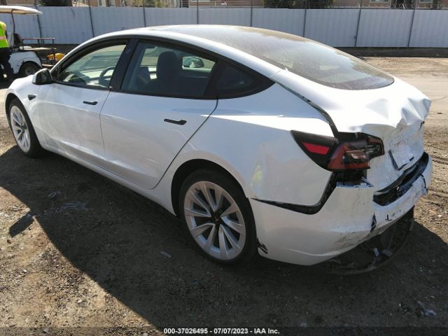 5YJ3E1EA7PF472522 Tesla MODEL 3