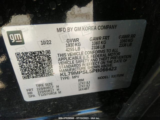 2023 CHEVROLET TRAILBLAZER KL79MPSL5PB066423 Photo 8