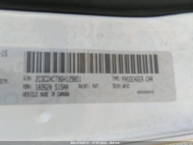 2C3CDXCT9GH129851 Dodge CHARGER R/T