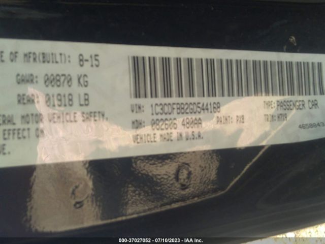 1C3CDFBB2GD544168 Dodge DART SXT
