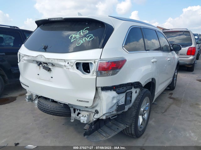 Toyota Highlander Limited 2015 5TDYKRFH2FS069535 Image 4