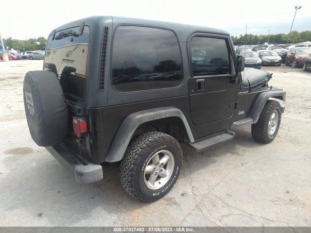 2000 JEEP WRANGLER SE VIN: 1J4FA29PXYP731633