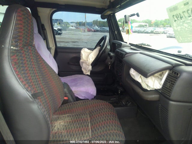 2000 JEEP WRANGLER SE VIN: 1J4FA29PXYP731633