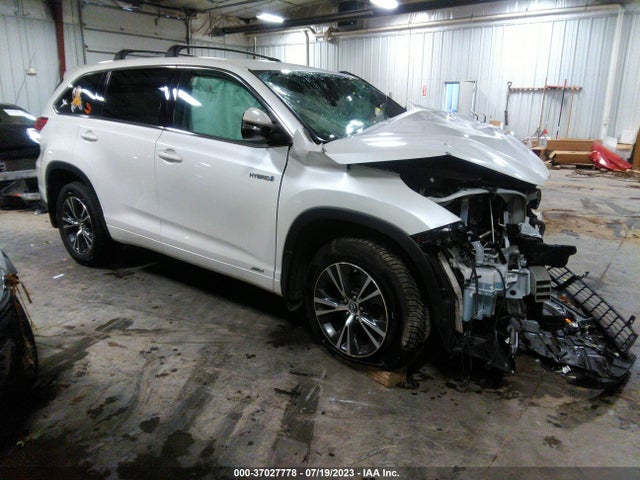 2017 TOYOTA HIGHLANDER HYBRID LE VIN: 5TDBGRFH3HS025926
