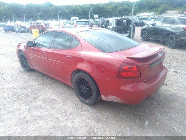 2008 PONTIAC GRAND PRIX GXP VIN: 2G2WC55C381170441