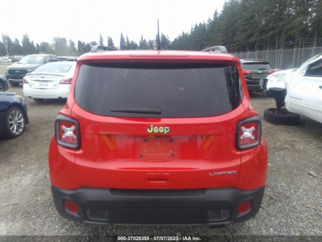ZACNJAD1XLPL00863 Jeep Renegade Limited Fwd