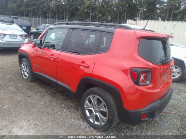 ZACNJAD1XLPL00863 Jeep Renegade Limited Fwd