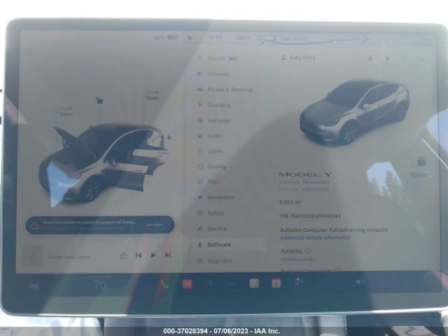 7SAYGDEE3PF742143 Tesla Model Y Long Range
