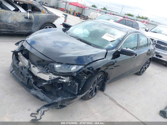 Honda Civic Sport 2019 2HGFC2F84KH536122 Image 2