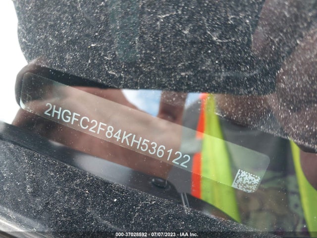 Honda Civic Sport 2019 2HGFC2F84KH536122 Image 9