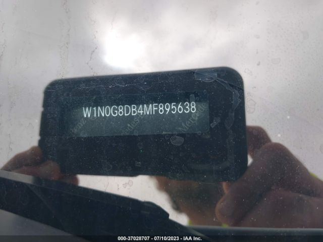 W1N0G8DB4MF895638 Mercedes-Benz Glc Glc 300