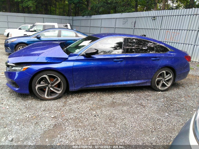 2022 HONDA ACCORD SEDAN SPORT SE VIN: 1HGCV1F48NA063056