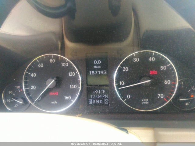 2005 MERCEDES-BENZ C-CLASS 2.6L VIN: WDBRF81J25F696746