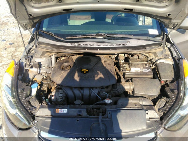 2013 HYUNDAI ELANTRA GLS VIN: 5NPDH4AEXDH385393