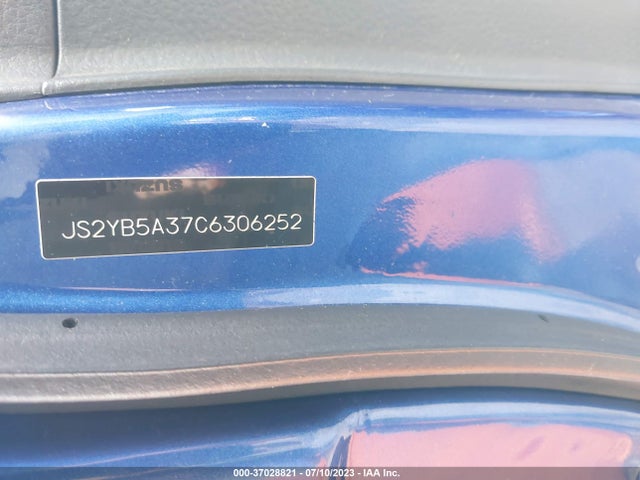 2012 SUZUKI SX4 CROSSOVER VIN: JS2YB5A37C6306252