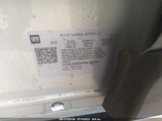 Chevrolet Bolt Euv Premier 2023 1G1FZ6S05P4135275 Image 9