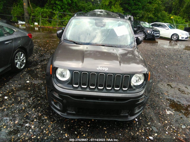 Продажа на аукционе авто 2018 Jeep Renegade Latitude Fwd, vin: ZACCJABB4JPH06415, номер лота: 37029657