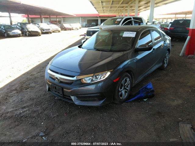 Honda Civic Sedan Lx 2018 2HGFC2F59JH549422 Image 2
