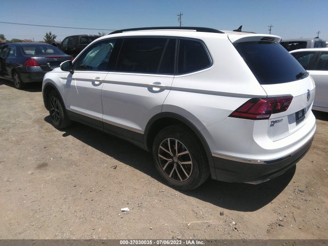 3VV2B7AXXMM154629 Volkswagen Tiguan Se/se R-line Black/sel