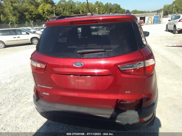 2020 FORD ECOSPORT SE VIN: MAJ6S3GL9LC315930