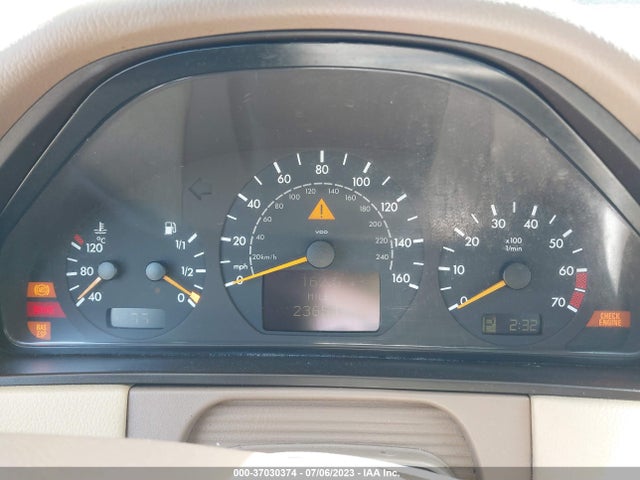 2001 MERCEDES-BENZ E-CLASS VIN: WDBJF65J71B223440