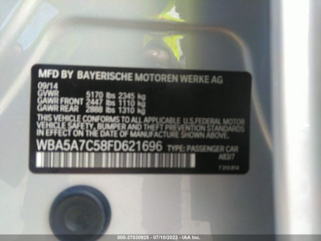 WBA5A7C58FD621696 BMW 5 Series 528i Xdrive