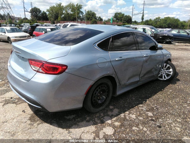 2015 Chrysler 200 Limited მანქანა იყიდება აუქციონზე, vin: 1C3CCCAB5FN654868, აუქციონის ნომერი: 37031462